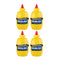 Plochman's Original Mild Classic Yellow Mustard, Vinegar, 19 Oz (Pack of 4)