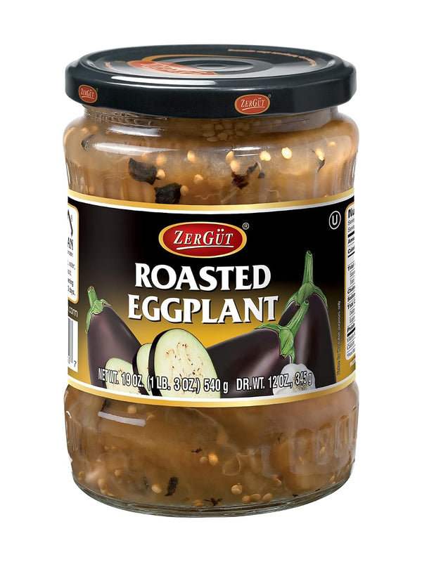 Zergut | Roasted Eggplant | Plant-Based Spread | Kosher | Vegan |