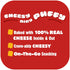3oz 6ct Cheez-It Puff'd Double Cheese