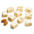 18 (7 oz) Andy Anand Sugar-Free Roasted Almond Soft Nougat Brittle pcs Bite Size - Italian Torrone-Style Candy