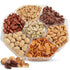 26oz 7 Easter Nut Gift Baskets, Mixed Nut Gift Box of Sectional Platter, Ideal Nut Assortment for Holidays, Birthdays