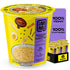 immi Roasted 'Pork' Tonkotsu Ramen Cup Noodles - 18g Plant-Based Protein, 8g