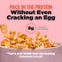 1 Pack Plant-Based and Vegan Breakfast Cereal by Three Wishes - Cinnamon, - More Protein and Less Sugar Snack