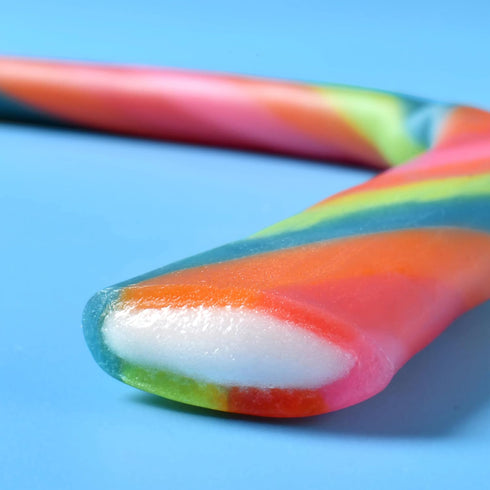 1.32 oz (Pack 24) SweeTARTS Mega Filled Ropes Candy, Twisted Rainbow Punch, Sweet and Tart