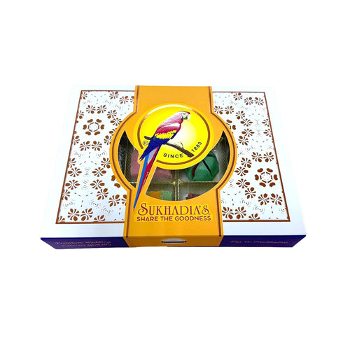 12pc Sukhadia's - Classic Sampler - Sukhadia's Indian Mithai Gift - Freshly Made In USA