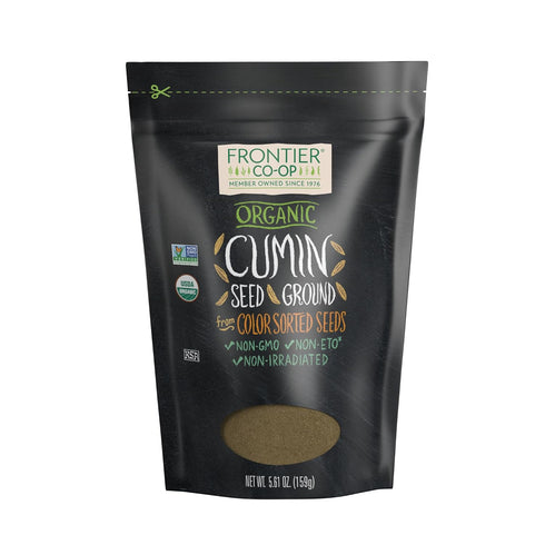 Frontier Co-op Organic Ground Cumin Seed, 5.61oz Cumin Powder