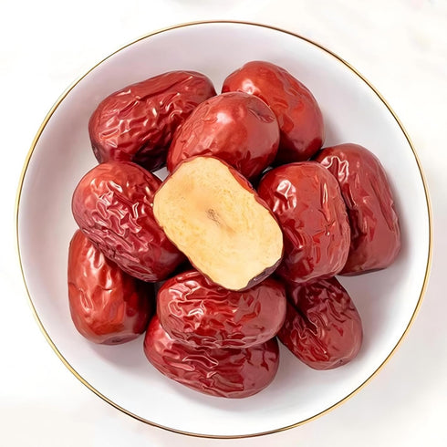 DGYLHBJ 2.2LB 100% Date-2.2LB) Premium Jujube Dates, Chinese Red Dates, Natural Dried Dates No Added Sugar, Superfood