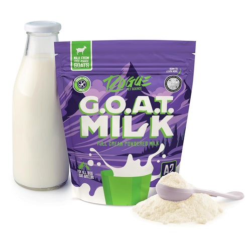 Rogue Pet Science G.O.A.T Milk Powdered Goat Milk for Dogs and Cats.
