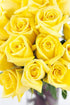 6 KaBloom PRIME NEXT DAY DELIVERY - Fall Collection - Yellow Sunshine Bouquet of Fresh Cut Yellow Roses with Vase .Gift