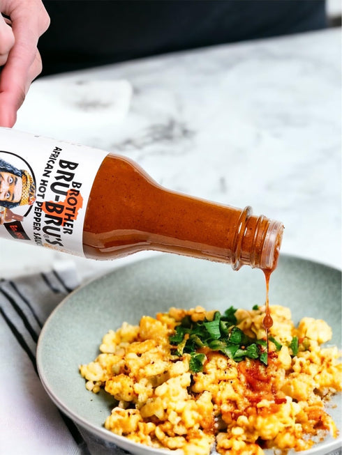 Brother Bru-Bru’s Hot Sauce – No Sodium, Sugar Free, Vegan, 5 oz (Pack of 1)