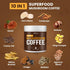 10 in1 72g JUYIHEAL Mushroom Coffee, Mushroom Powder Coffee with Lions Mane, Chaga, Reishi, Cordyceps, Maitake