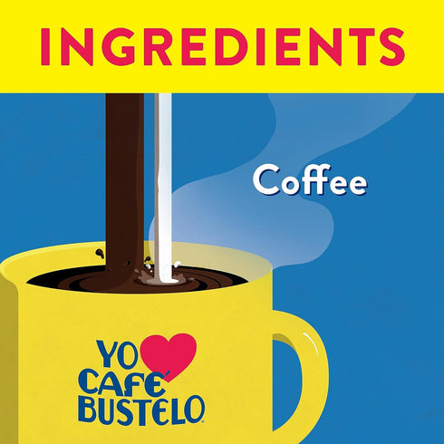 11, 40 Count Caf Bustelo Aluminum Espresso Capsules, Brazil Blend, Nespresso Original Line Compatible, Intensity