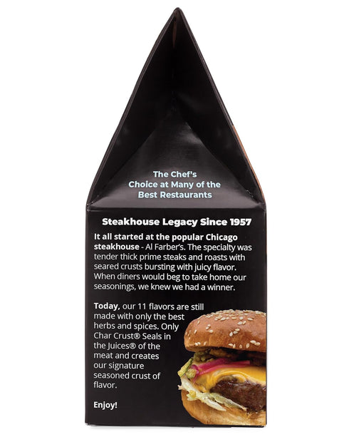 4 (Pack 6) Char Crust Dry-Rub Seasoning All American Barbecue | BBQ Spice Blend for Ribs, Chicken, Pork, Burgers