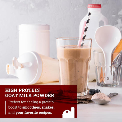 1LB (Pack 1) Hoosier Hill Farm High Protein Goat Milk Powder