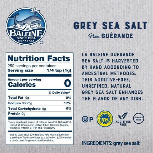 8.8 Oz La Baleine Grey Sea Salt