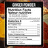 15.97oz (453G) Packed Fresh Finest Ginger Powder - - Pure Ground Ginger Root for Culinary & Health Benefits, in a