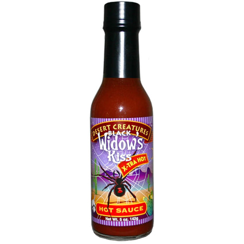Desert Creatures Habanero Hot Sauce - Black Widow's Kiss Extra Hot
