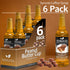 6-Pack, 25.4 oz, Peanut Butter Cup Syrup by Syruvia fl Wholesale Coffee Syrup Shops, Cafes, Baristas, Bistros