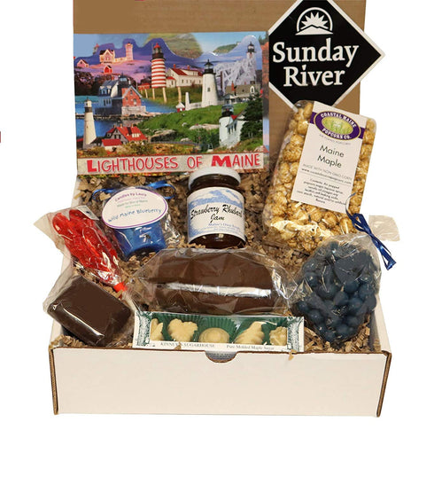 Box of Maine 's Valentines Day Gift pack for Him or Her | Maine Gifts
