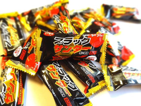 Yuraku Mini Black Thunder Bars - Snack Size Treats