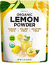 Set 2x1.1 Lb Gya Tea Co Lemon Powder & Whole Milk Powder - Non-GMO, For Baking, Smoothies & Recipes