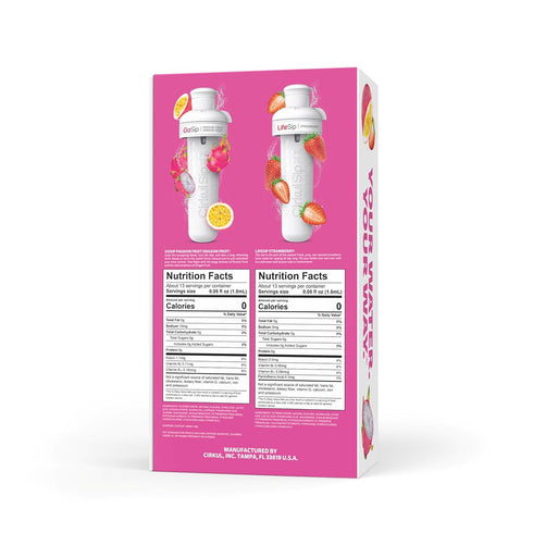 32oz. 2 (1 1 Cirkul Hot Pink Stainless Steel Water Bottle Starter Kit with Pink Lid and Flavor Cartridges LifeSip