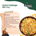 Backpack 8.8 oz (250 Backpacking Bistro Dehydrated Finely Chopped Cabbage g) | Ideal for Everyday, Camping Food
