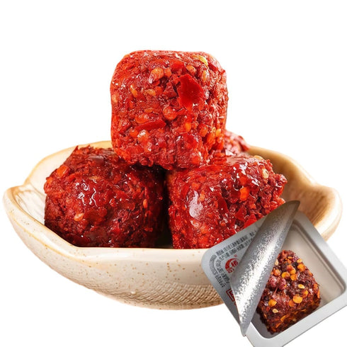 Sichuan Chongqing Specialty Handmade Spicy Fermented Tofu 20pcs | Individual Small Packs