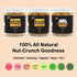 SAUCE UP 100% Natural Nut-Crunch 6oz- Premium Ingredients, Vegan, Keto, GF, Zero Msg, Flavor Bomb, (Roasted, Crunchy, Nutty, Sweet, Flavorful, Savory)- Good on Anything Crunchy Oil/Sauce (Almond)