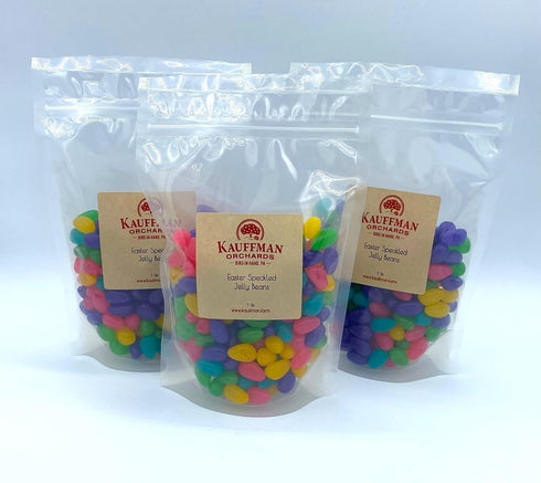 1 (Pack 3) Kauffman Orchards Easter Speckled Jelly Beans, Pound Bag