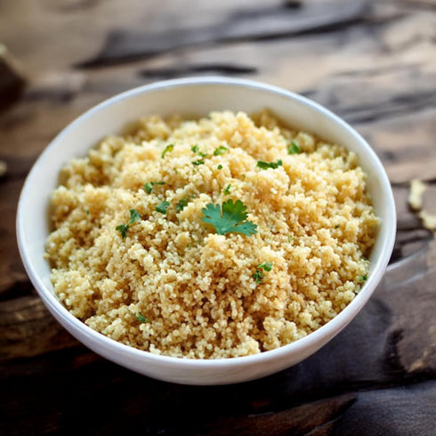 32 oz (2Lb), Crispa Couscous Premium Traditional and Medium Nutritious Grain - Ideal for Healthy Meals, Mediterranean