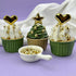 Gold Sprinkles with 4-Claw Pick up Tool, Pearl Sprinkles Mix for Cake Decorating, Baking, Cupcake Toppers, Cookie