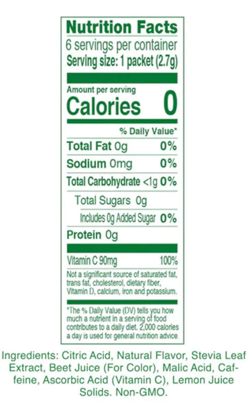 Pack, 6 4 pack True Lemon Energy Variety ct