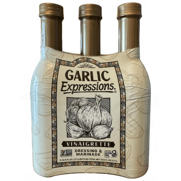 Generic Garlic Vinaigrette Salad Dressing Pack of 3 (12.5 oz Each)