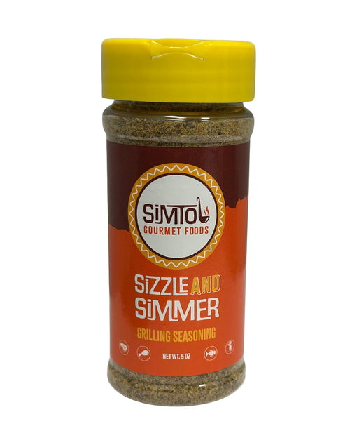 Simtol Gourmet Foods Simtol Foods Sizzle and Simmer Grilling Seasoning Bold, Aromatic Spice Blend for