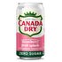 12 oz 12 pack Canada Dry Fruit Splash Strawberry Ginger Ale Zero Sugar Soda, fl cans