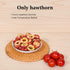 SODGHYTR -10.6oz/300g Dried Hawthorn Berry Slices, Fruit Tea Premium Seedless Hollow circle fresh hawthorns for Tea