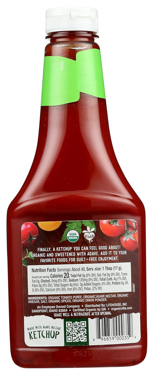 24 oz. Organicville - Organic Ketchup