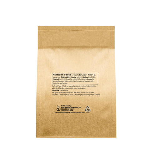 (4 oz) Pure Original Ingredients Apple Powder Non-GMO, Made from Juice, Drink & Smoothie Mix