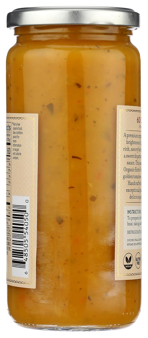 16.5 Oz Lucini Organic Savory Golden Tomato Pasta Sauce