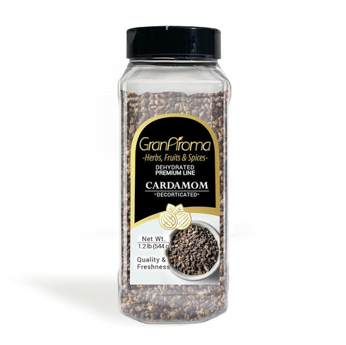 GranAroma Decorticated Cardamom, Versatile Spice, Indian Cuisine, Rich & Intense Flavor (1.2