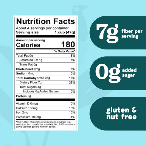 8.5 oz, (1 Pack, Elari Tigernut Root Original Cereal, Gluten-Free, No Added Sugar Honey Vanilla)