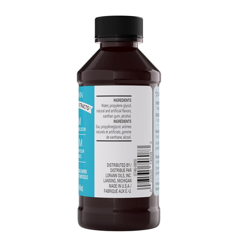 LorAnn Oils Rum Bakery Emulsion, 4 Oz - Gluten-Free, Keto-Friendly, Ideal for Enhancing Boozy Notes