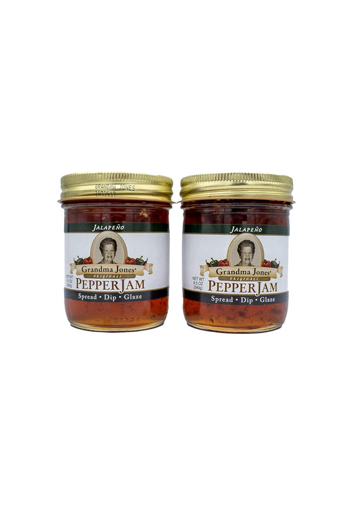 Grandma Jones' Originals PEPPER JAM Grandma Jones Originals Pepper Jelly 2 Pack (8 oz jars - Comes