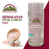 Himalayan Chef Himalayan Pink Garlic Salt -3.6 Oz (Pack of 1), Small Grinder of Garlic Salt Seasoning, Natural & Certified