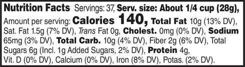 37 Nut Harvest, Nut & Fruit Mix, Ounce Jar