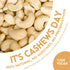 (16 Oz) HASANZADE Cashews Raw Unsalted High Protein Healthy Snacks for Adults and Kids Gluten Free Vegan and Organic