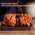 ENFGDT 1.7in Set, Natural Chinese Wenwan Walnut, Chinese Walnuts Fidget, Premium Wenwan Walnut Care Brush Meaningful