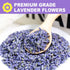 4oz/114g FullChea - Natural Dried Lavender Flowers - - Premium Food Grade Lavender Buds - Non-GMO - Caffeine-free