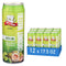 Amy & Brian Pure Coconut Water with Lime, Non-GMO, No Sugar Added,